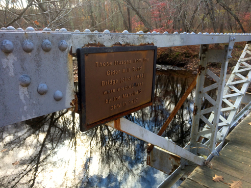 bridge plaque