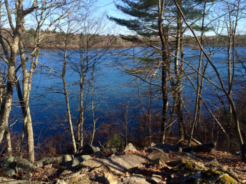 Carr Pond from the western shore